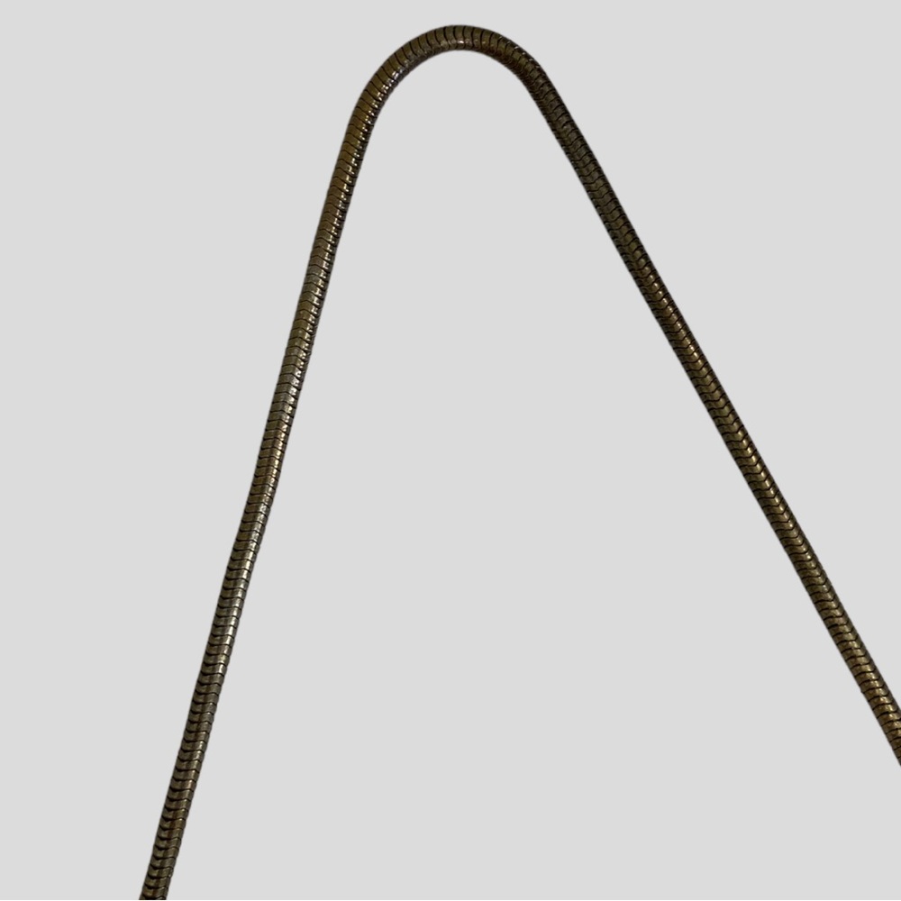 Vintage 50s 60s Futuristic Metallic Gold + Silver Handbag or Clutch - Picture 3 of 10